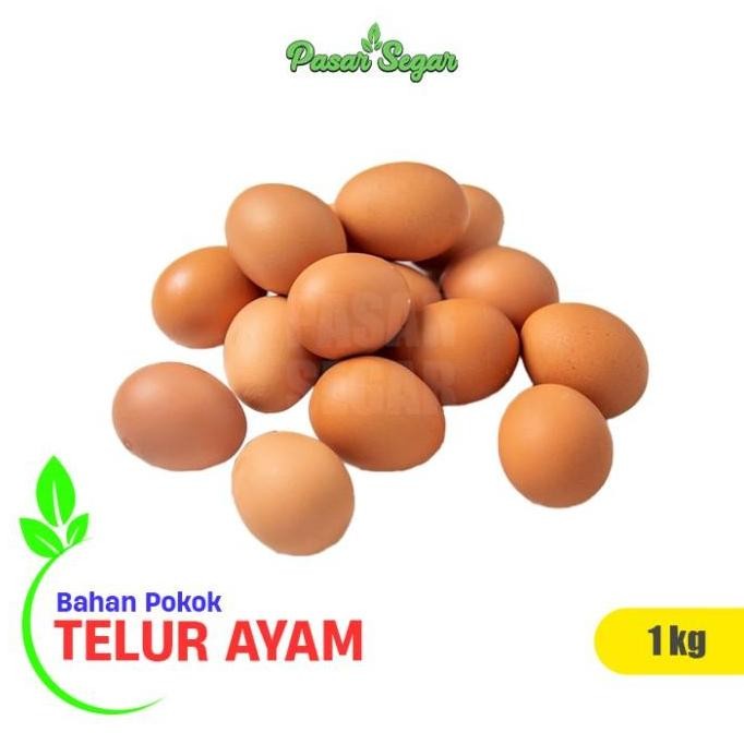 

Produk Baru!! Telur Ayam Negeri 1kg Fresh Langsung dari Kandang