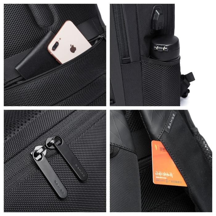 Bange Tas Ransel Backpack Pria 15.6 Inch Bg1921 Original Dan Terpercaya
