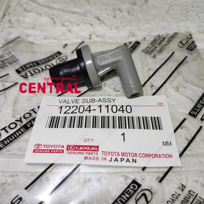PCV VALVE SENSOR VALVE PVC TOYOTA STARLET EP70 EP71 EP80 ORIGINAL