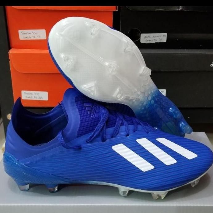 sepatu bola adidas x 19.1 blue fg Terlaris