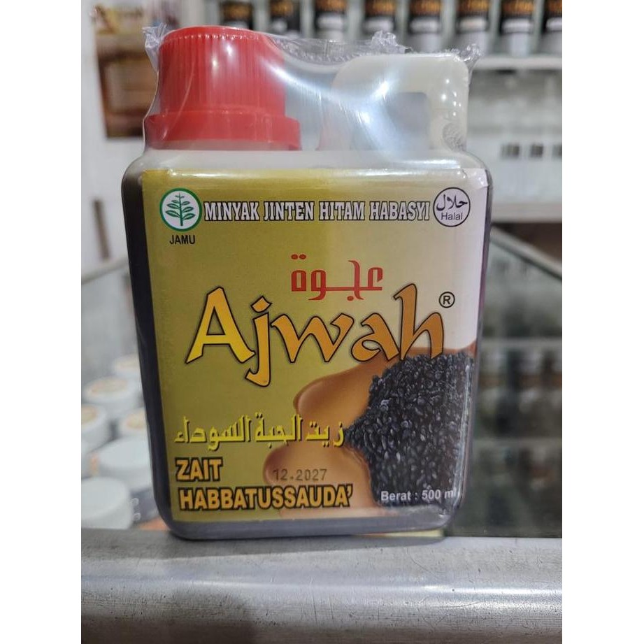 Minyak Habbatussauda 500Ml Original Habbasyi Oil Jinten Hitam Habbats