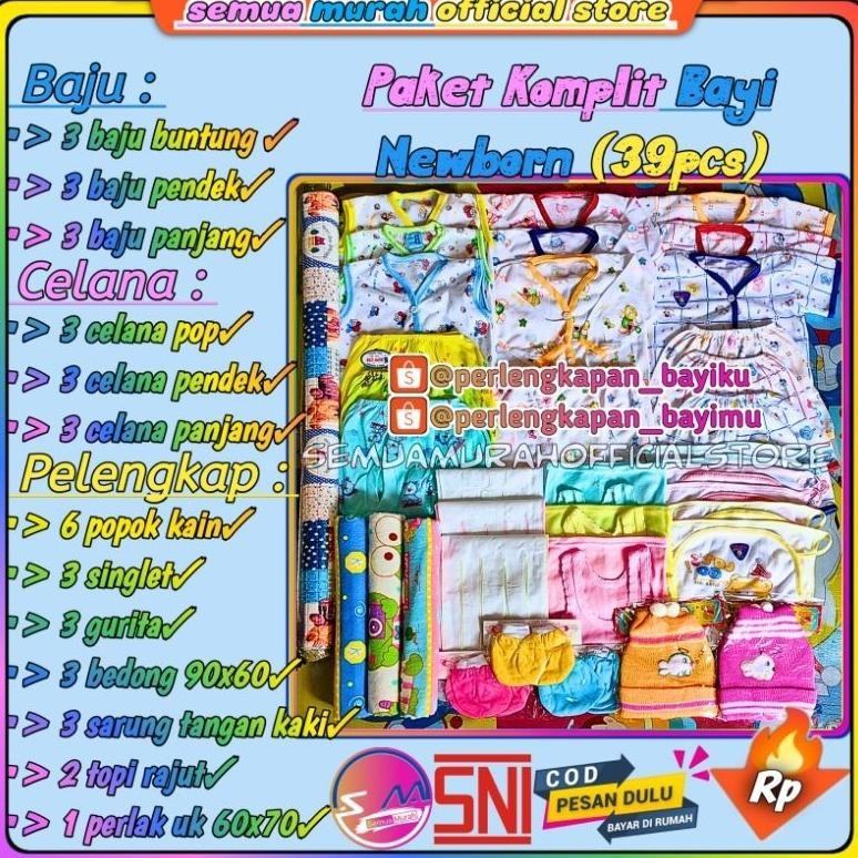 Terlaris Perlengkapan Bayi Baru Lahir New Born Lengkap Dan Komplit Paket Hemat Peralatan Baby Murah 