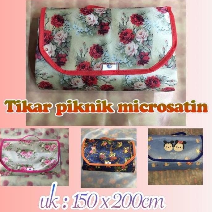 tikar lipat/ tikar piknik ukuran 150x200 cm