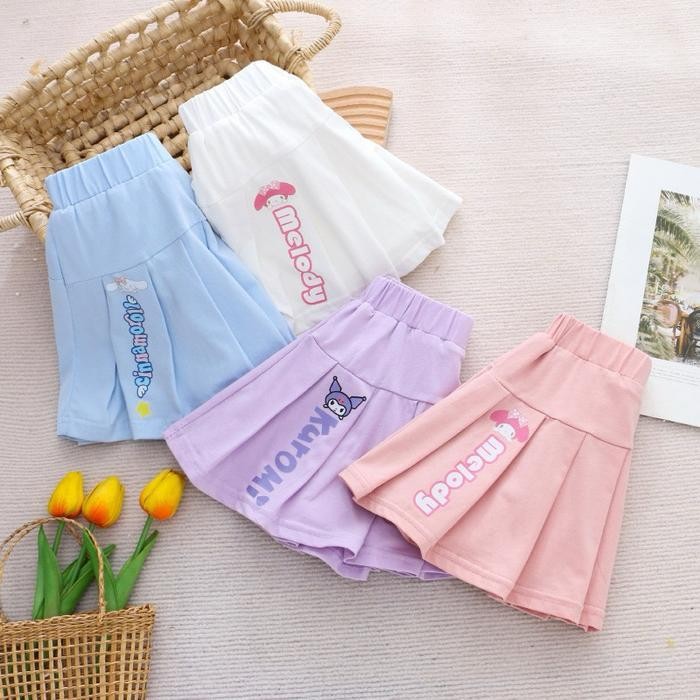 Bts Sanrio Skort | Rok Celana Anak Perempuan | Rok Sanrio Anak Perempuan