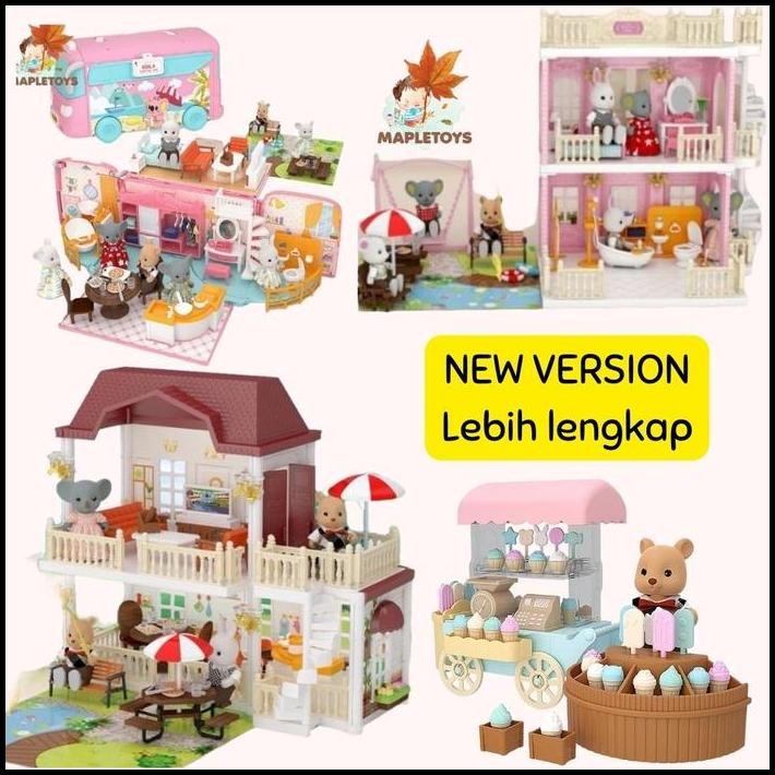 Koala Diary Doll House - Koala Town House mainan koala doll house