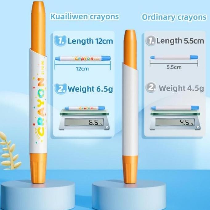 

Crayon Putar Washable 36/48 Color Crayon For Kids Tidak Beracun yang Dapat Dicuci Pastel Minyak Tidak Kotor Ditangan