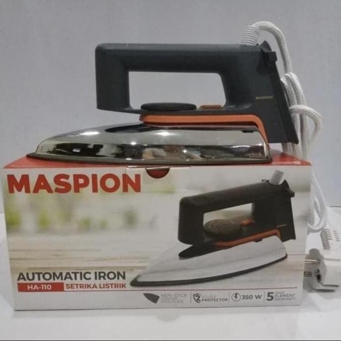 MASPION Setrika HA-110 Seterika Maspion HA110 Gosokan Maspion HA 110 Terlaris