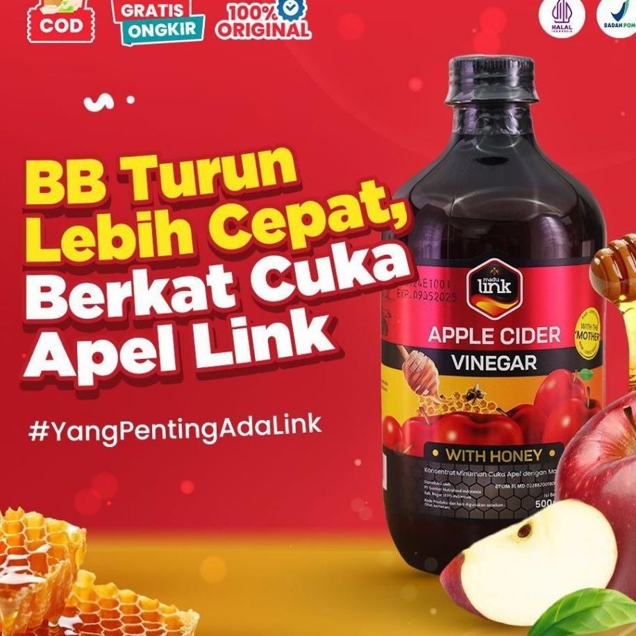 

Cuka Apel Plus Madu Ml Cider Vinegar With Honey Untuk