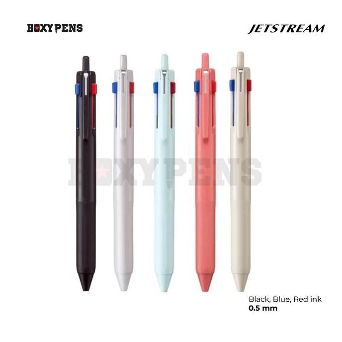 

TERBARU - Uni Ball Jetstream 3 Color SXE3-507 Ballpoint Pen 0.5 mm