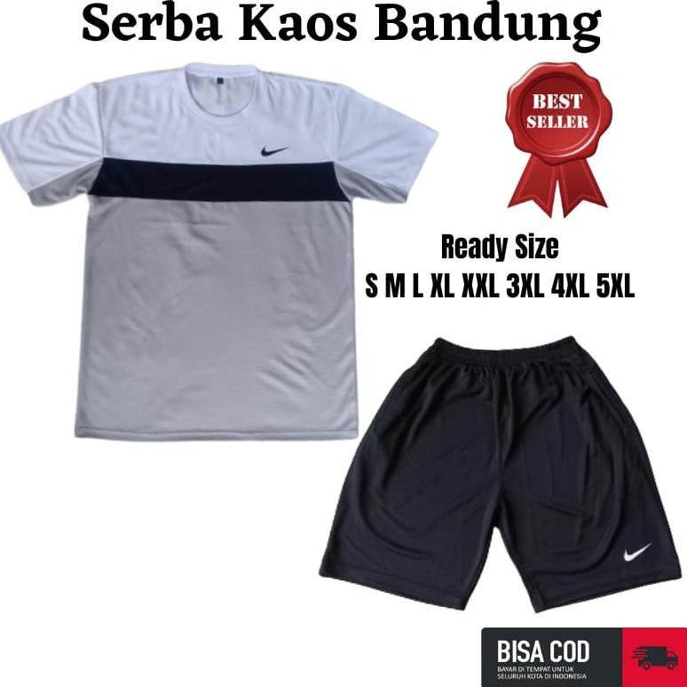 Jersey Jersy Set Baju Kaos Atasan dan Bawahan Kolor Celana Pendek Olahraga Tim Team Badminton Buluta
