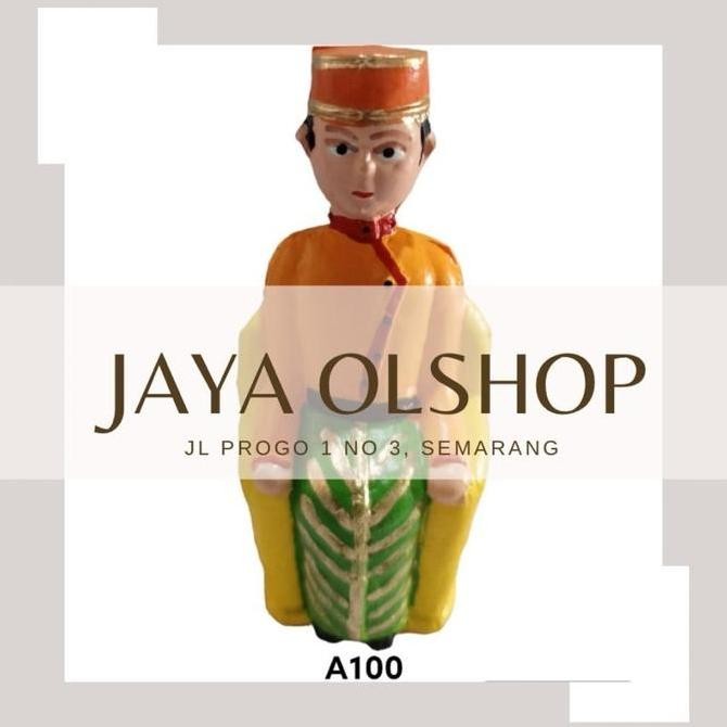 (:(:(:(] MP-A100 Hiasan Boneka Anak Khitan / Sunat Plastik Dekorasi Kue Tumpeng Nasi Kuning / BLK Ma