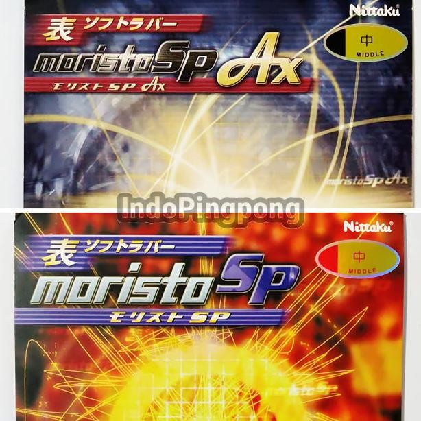 Nittaku Moristo SP AX 1.5 1.8 2.0 2.2 Max Super Thick Middle Short Pips Bintik Serang Pendek Tipis N