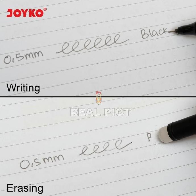 

`````````] Erasable Gel Pen Pulpen Bisa Dihapus Joyko GP-321 Shokyo 3 Gel 0.5 mm