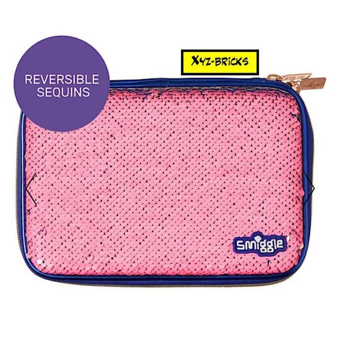 

TERMURAH - SMIGGLE 442570 - Shimmy Hardtop Pencil Case Purple