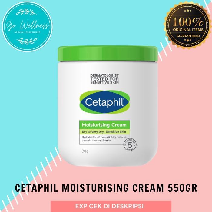 [Termurah] Cetaphil Moisturising Cream 550 Gr