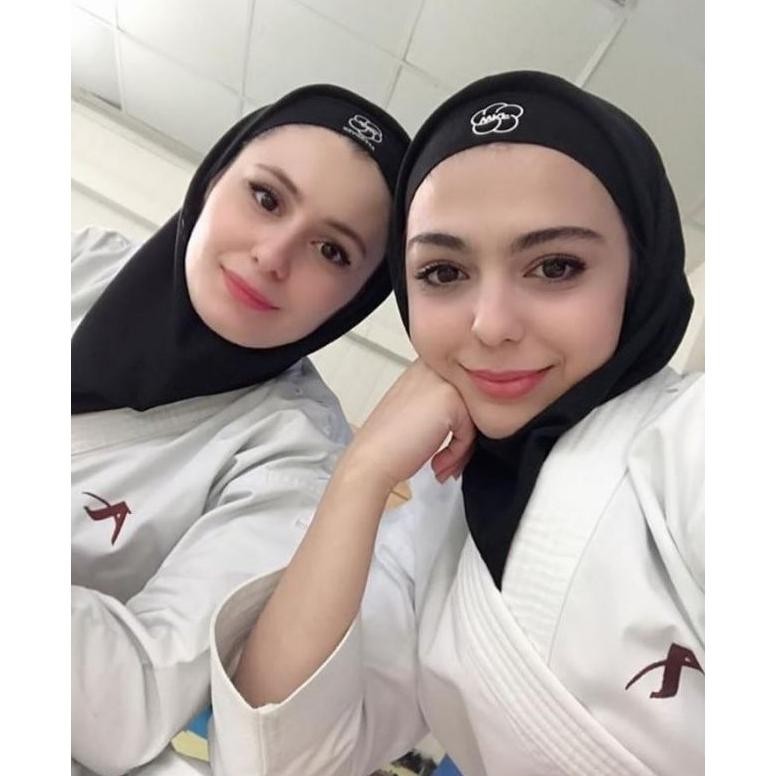 CIPUT HIJAB KARATE ARAWAZA WKF NIKE TAEKWONDO BELADIRI Nugi