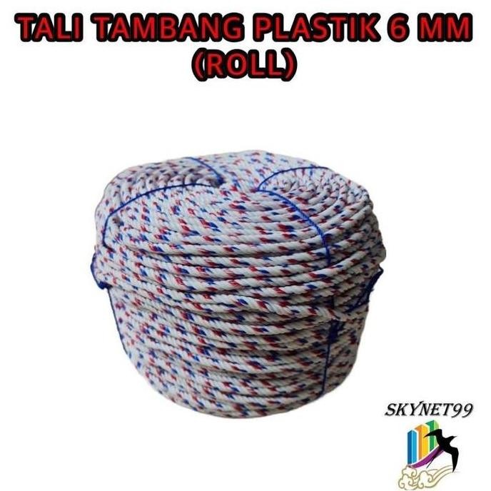 

TALI TAMBANG PLASTIK UK 6MM (1 ROLL )