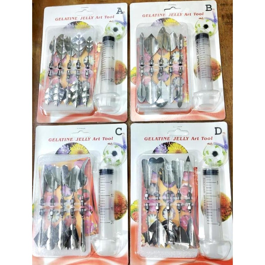 Suntikan Puding Art / Gelatine Jelly Art Tool