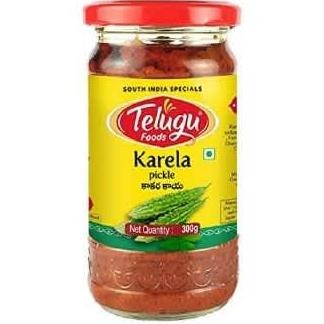 

`````````] TELUGU KARELA PICKLE 300GM