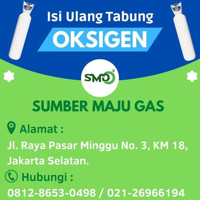 Baru Isi Ulang / Refill Tabung Oksigen Medis Online Portable