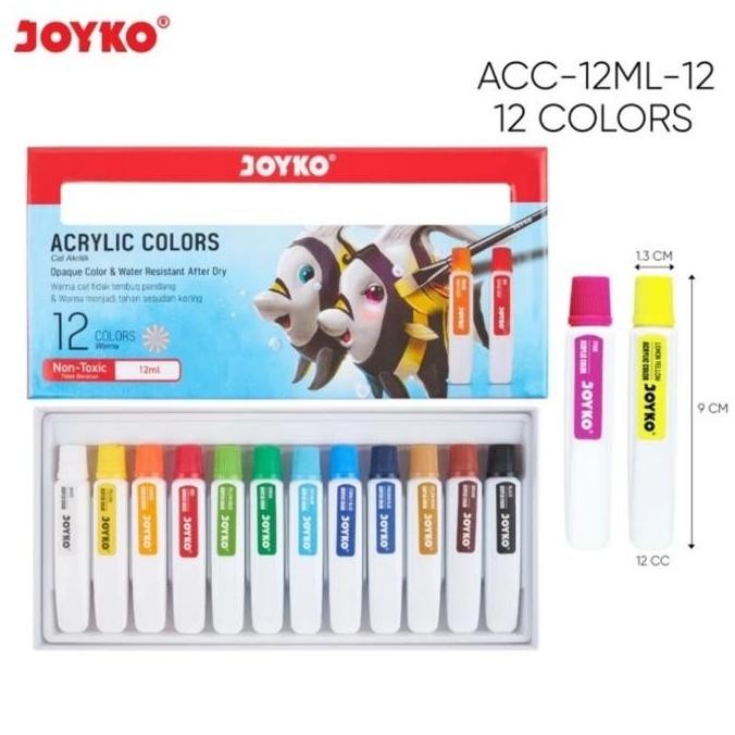 

yang dicari@@@@] Cat Acrylic Joyko12 Warna, Cat Akrilik
