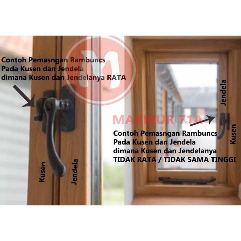 Kunci Jendela / Rambuncis ELT / Grendel Jendela