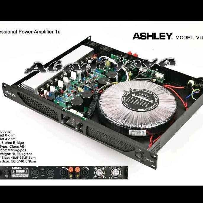 Promo Power Amplifier Ashley VLP 300 oryginal ashley vlp300 COD
