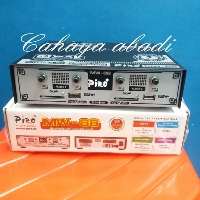 Promo Ampli pancing walet piro 2 player 4 chenal bisa panggil dan inap COD