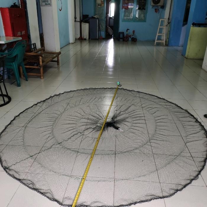 FT JALA IKAN, JALA LEMPAR, JALA 1,5 METER FULL MEKAR BAHAN NILON / BENANG,  JALA UDANG,  JALA SUNGAI
