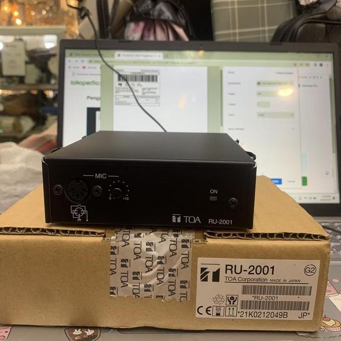 Promo Amplifier control unit TOA tipe RU-2001 COD