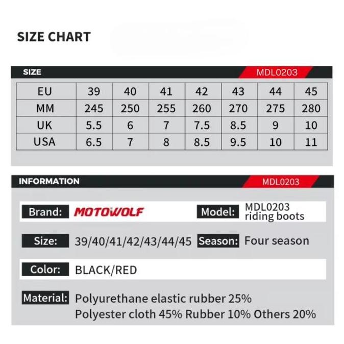 Sepatu Touring Motowolf Sepatu Sunmori Motor Pria Adventure Boots