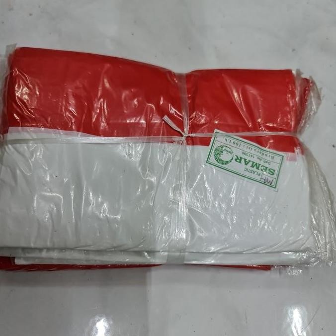 Bendera plastik merah putih/bendera plastik semar merah putih murah