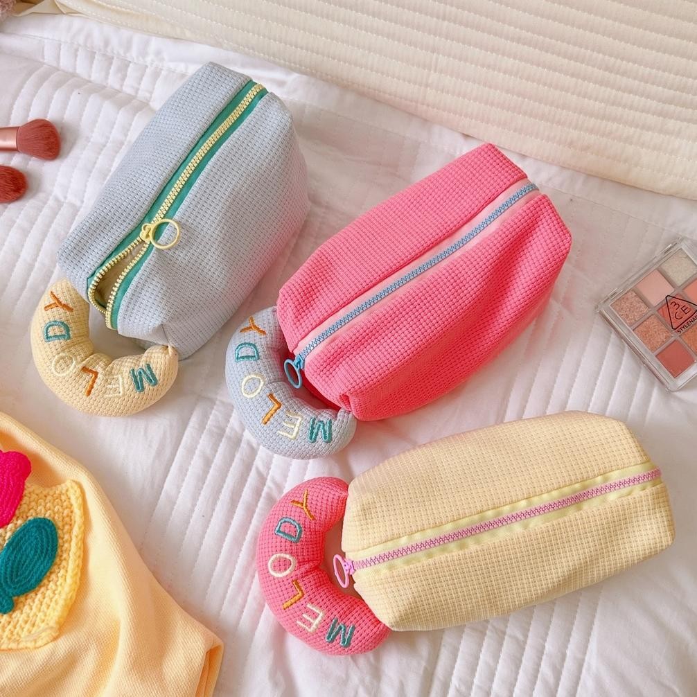 

Readyy!! Mismi Alina Pencil Case / Tas Kosmetik / Kotak Pensil Cute Sekolah Perempuan Trendy - PC4A