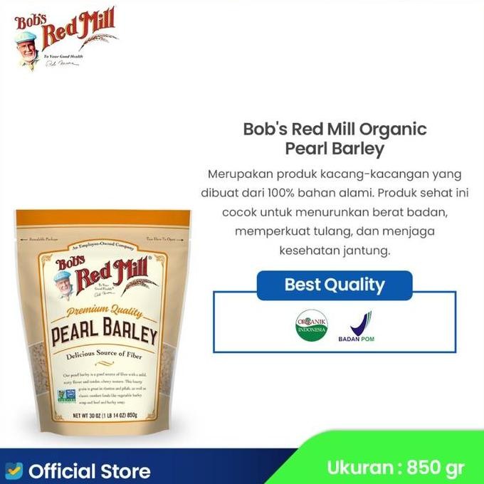

Bob'S Red Mill Pearl Barley Premium Quality 850 Gr #Gratisongkir