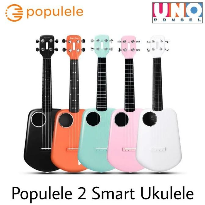 Terlaris Populele 2 Smart Ukulele Gitar Mini