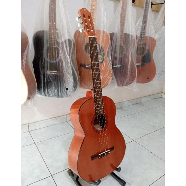 Terlaris Gitar+Pick+Kunci L/ Gitar Classic Yamaha C315 Nilon/Gitar Pemula Sudah Tanam Besi Custom
