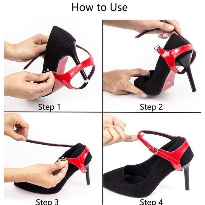 New  Tali Sepatu Hak Tinggi Heels Strap Kaitan Tali Sepatu Hak Strap