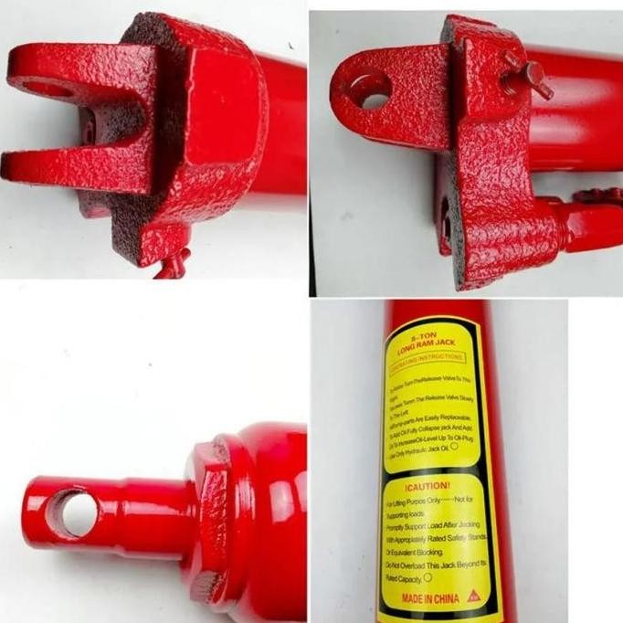 8 Ton Jack Hidrolik Single Piston Pump Jack Engine Crane Engine Jack murah