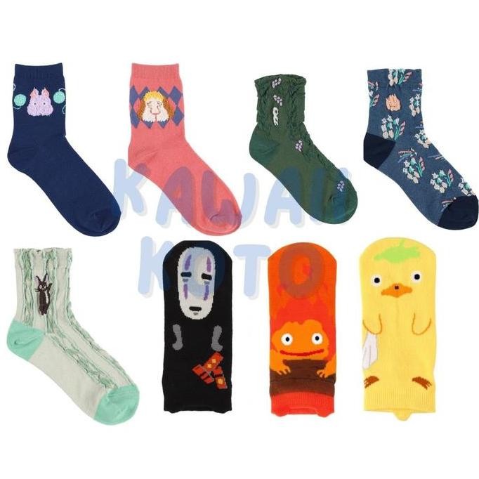 New  Official Studio Ghibli Totoro Jiji Calcifer Boh Kodama Kaonashi Kiki's Delivery Service Neko Bu