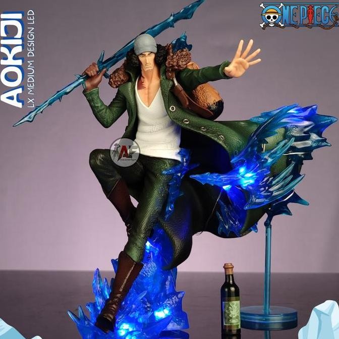 BIG SALE Statue Action Figure One Piece Aokiji Kuzan Medium LX Studio Design Recast