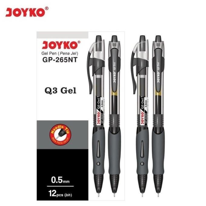 

Terbaik [D] Pulpen Joyko Gel Cetek Q Gel G P-265 (1pak -12pcs) ..