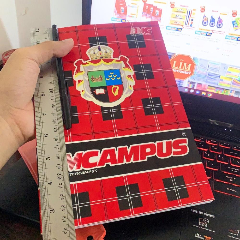 

New Buku Tulis BMCampus 50/36 Lembar 1Pack (10Pcs) .,