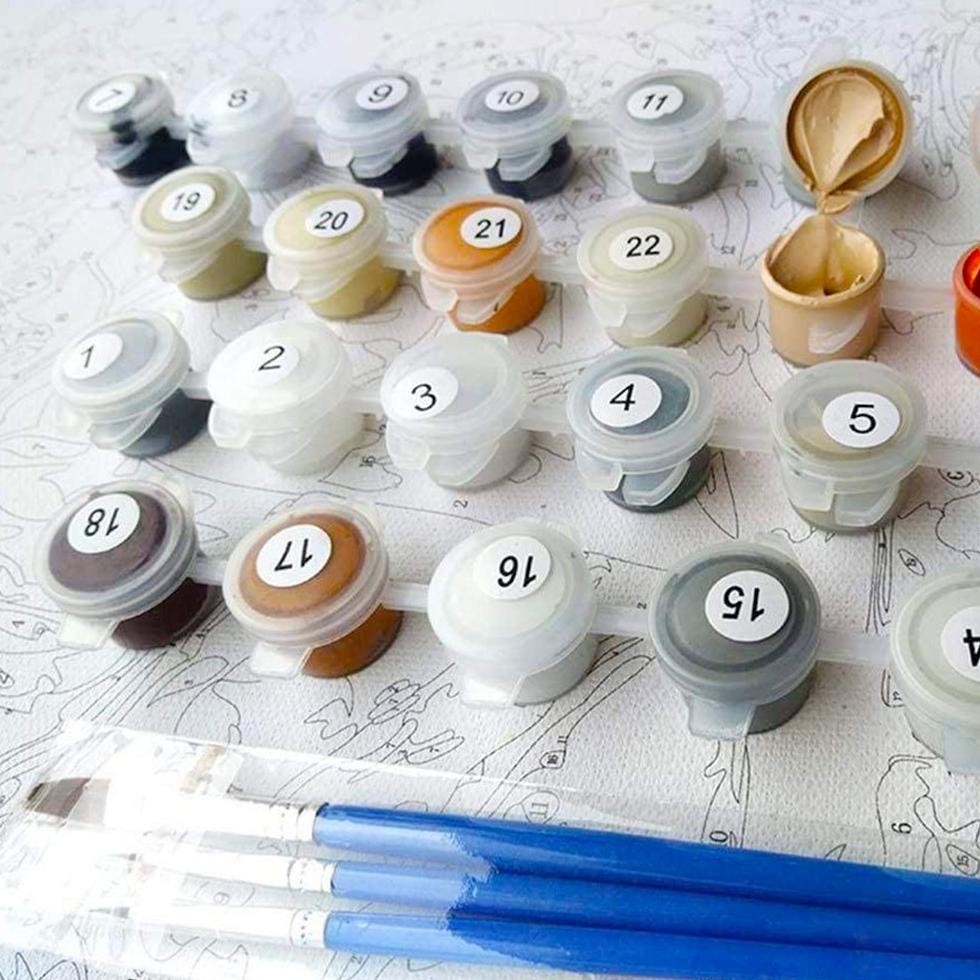 

Special - 40x50cm Canvas Paint By Number Kit Digital Oil Painting DIY Painting kit Lukisan