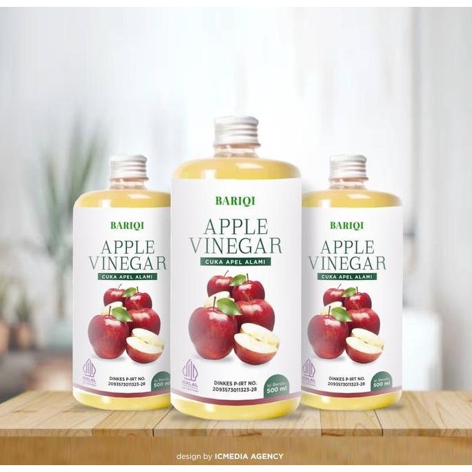 

Cuka Apel Bariqi Murni Original 500Ml Cuka Apel Organik With The Mother Cuka Apel Batu Malang ( Anti Kolesterol, Asam Urat, Herbal Stamina