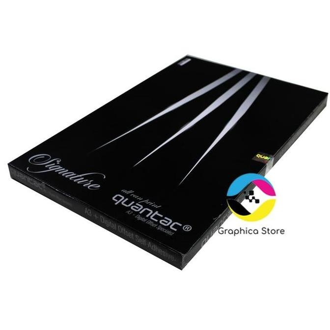 

Baru Quantac Sticker Vinyl Laser A3+ - Glossy, Matte, Transparan - Stiker Digital Print