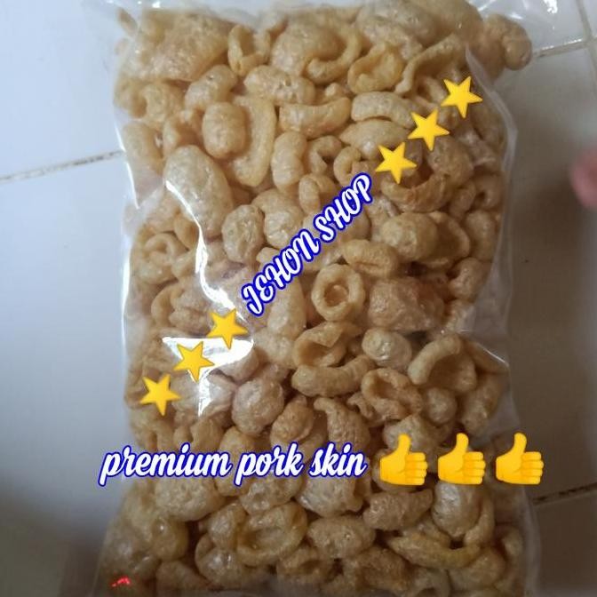

Kerupuk Kulit Babi Premium 250Gram #Gratisongkir