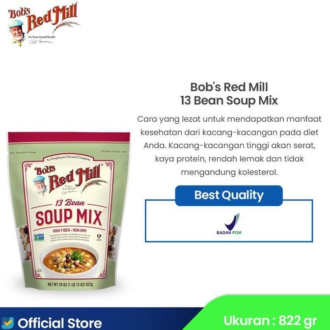 

Bob'S Red Mill 13 Bean Soup Mix 822 Gr #Gratisongkir