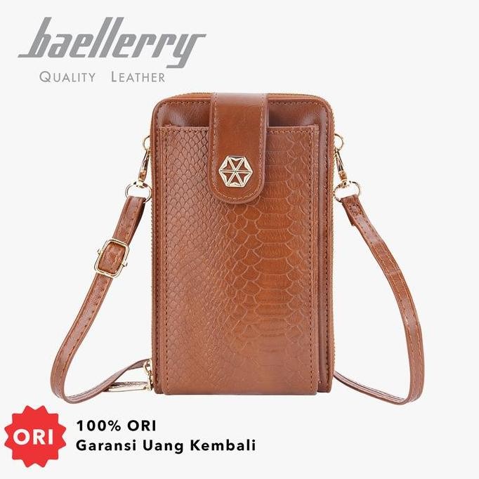 terbaru baellerry n8629 tas selempang wanita kulit elegan kekinian simple branded