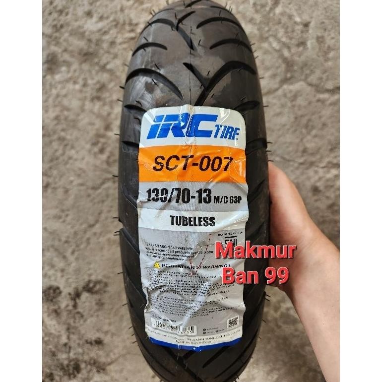 Ban Motor IRC 130/70-13 SCT007 Tubeless Ban Belakang PCX 160
