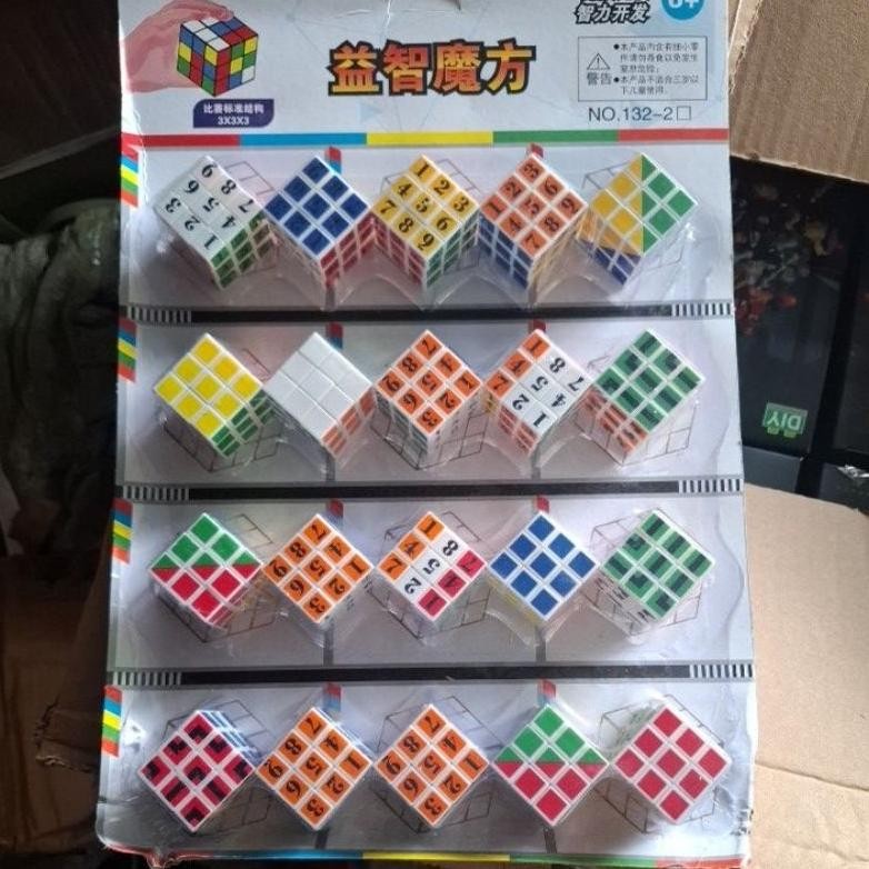 ''Terlaris" Puzzel Cube Mini 20Pc Layar Murah